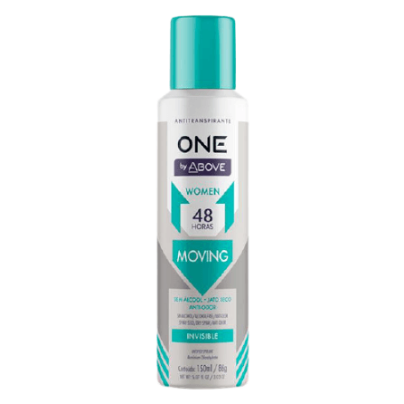 Desodorante Antitranspirante Above Women Moving Aerossol com 150mL